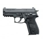 Страйкбольный пистолет WE SIG SAUER P-229, металл, рельса, Грин газ WE-F005A-BK